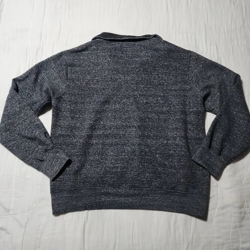 Lee Boys Quarter Zip Pull Ovet Sweater Size Medium